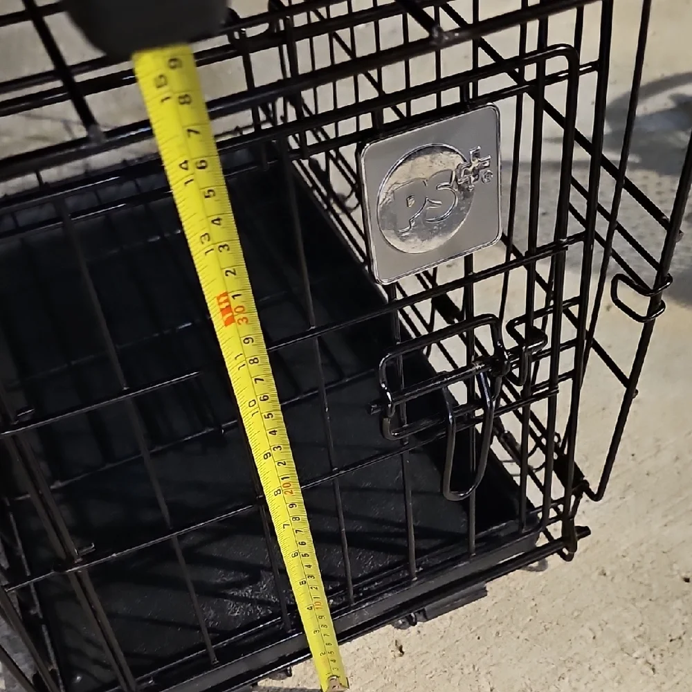 Black Small Pet Cage Long 20